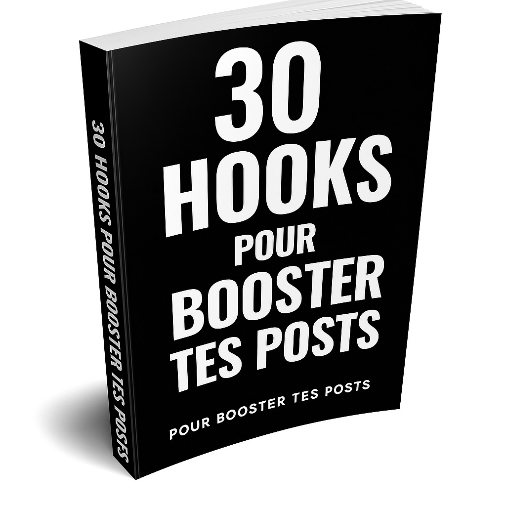 PACK DE HOOKS : A Utiliser Pour Vos Publications et Textes de Vente