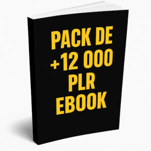 PACK de +12 000 PLR EBOOK