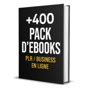 400 PACK D'EBOOKS PLR / BUSINESS EN LIGNE