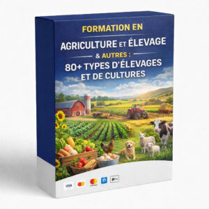 FORMATION EN AGRICULTURE ET ÉLEVAGE ET AUTRES : 80+ TYPES D'ÉLEVAGES ET DE CULTURES