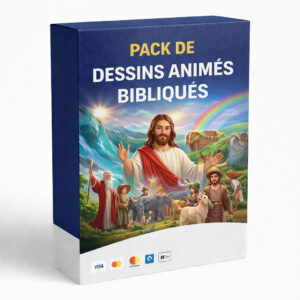PACK DE DESSINS ANIMÉS BIBLIQUES