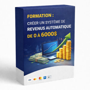 FORMATION : CREER UN SYSTEME DE REVENUS AUTOMATIQUE DE 0 à 6000$