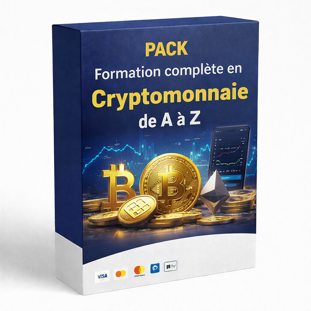 PACK Formation complète en Cryptomonnaie de A à Z